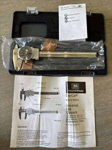 TESA Brown & Sharpe 599-579-5 0" to 6" Dial Caliper, 0.001" Graduation - Picture 1 of 8