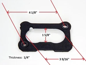 Base Mounting Gasket Carburetor Rochester 2G 2GC 2GE 2GV Buick GMC Olds Pontiac - Bild 1 von 1