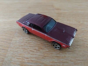 2005 HOT WHEELS '68 MERCURY COUGAR Red MUSCLE MANIA 5 PACK Ex Diecast CAR. - Picture 1 of 11