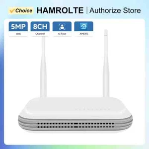 Grabadora de video WIFI para sistema de seguridad inalámbrico ranura para tarjeta TF detección de rostros P2P - Imagen 1 de 17