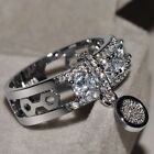 Personality Disc Diamond Women's Ring Women's Jewelry Ring Diamond Ring