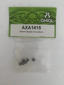 AXIAL RACING RC AXA1415 3x6 mm Spacer Grey (6pcs) NEW - Picture 1 of 1