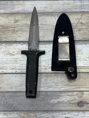 Vintage Frost Cutlery Texas Tickler Boot Knife with Sheath Japan - Image 1 of 4