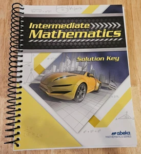 Abeka Intermediate Mathematics Solution Key 7th Grade Homeschool - Picture 1 of 2
