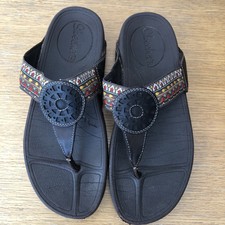 toning flip flops skechers