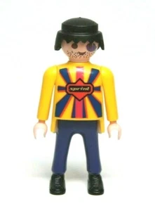 Playmobil Figure Sports Man w/ Black Eye 3845 - Picture 1 of 1