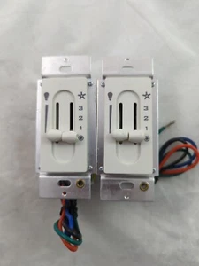 Hunter Ceiling Fan Light Control 3-Speed Fan/Light Dimming 27182. lot of 2 - Picture 1 of 2
