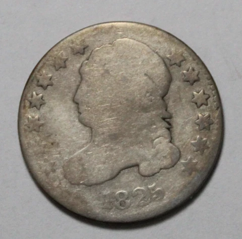 1825 Capped Bust Dime DU390 Cover