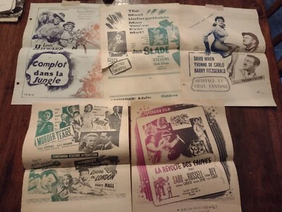 Affiche Cinéma 1950 Movie Poster Antique - Imagem 1 de 4