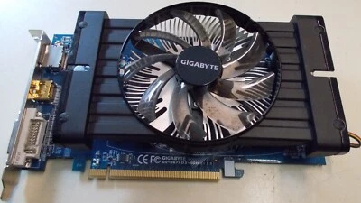 Gigabyte Amd Radeon Hd 6770 Gpu 1gb Gddr5 Dvi / Hdmi / Displayport #K-360-18 - Image 1 of 4