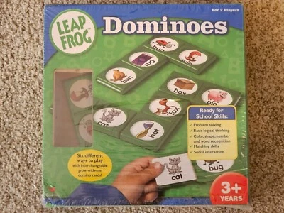 Leapfrog Dominoes by Cardinal 2 *SEALED* Educational Game Age 3+ - Image 1 of 2