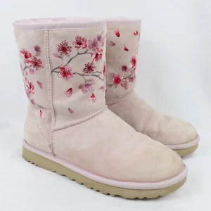 Pantalón Corto UGG Clásico Para Mujer Talla 7 Rosa Flor de Cerezo RARO - Imagen 1 de 7