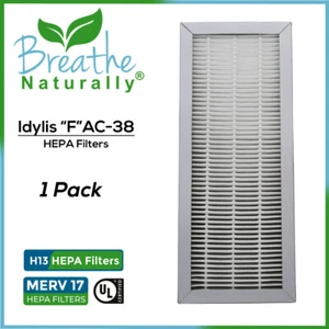 Idylis F AC-38 1pk Replacement Hepa Filters For Idylis Series Air Purifiers - Picture 1 of 5