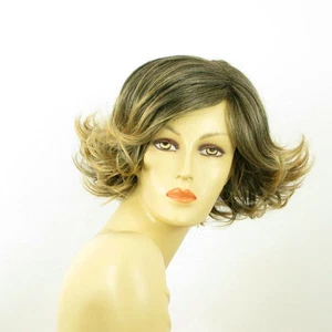 Short Wig for women golden brown wick ref JEANETTE 1bt24b PERUK - Picture 1 of 9