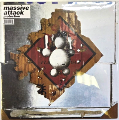 Massive Attack  Protection LP album vinyl record 180gram reissue 2016 on Circa - Image 1 of 4