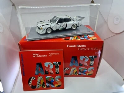 MINICHAMPS BMW 3.0 CSL TURBO by FRANK STELLA - BMW ART CAR - ORIGINAL BOX - 1:18 - Изображение 1 из 4