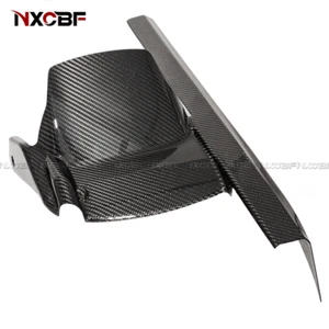 For 2021+ Pan America 1250 Carbon Fiber Rear Hugger w. Chain Guard Fairing Twill - Bild 1 von 6