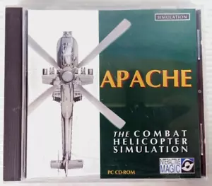 Apache The Combat Helicopter Simulation PC CD-ROM Interactive Magic 1995 - Picture 1 of 3