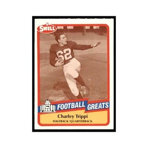 Tarjetas de fútbol americano CMC Swell Charley Trippi 1989 #58 - Imagen 1 de 3