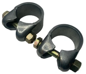 Set of 2 Tie Rod Clamps 0402 See Photos 605664, 1-7/8" Opening - Picture 1 of 3