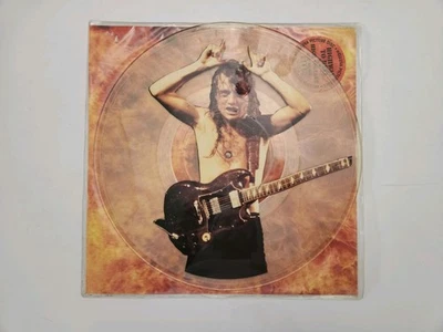 Rare !! AC/DC Angus Young Vinyl Picture Disc LP Highway to Hell '92 w/ Insert  - Image 1 of 4