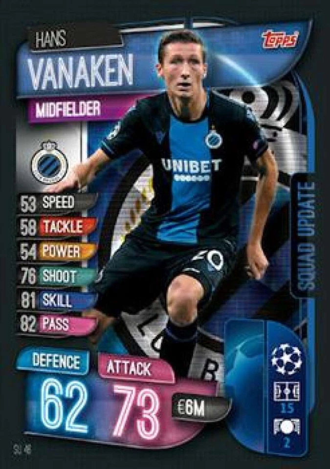 2019-20 Topps Match Attax UEFA Champions League EXTRA Pick From List N-Z - Image 1 of 1