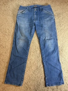 Jean Reef Para Hombres 32x29 N5 Pierna Recta Calce Relajado Envejecido Tiro Bajo Surf Grunge - Imagen 1 de 11