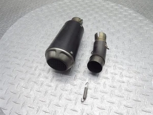 2023 18-23 Kawasaki Ninja 400 EX400 LeoVince Exhaust Muffler Pipe Silencer - Foto 1 di 13