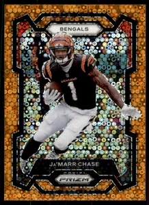 2023 Panini Prizm Orange Disco Ja'Marr Chase Cincinnati Bengals #56 - Bild 1 von 2