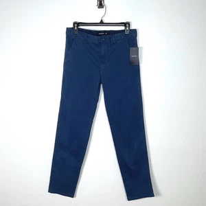 Nordstrom Chino Pants Comfort Stretch Casual Everyday Blue Size 18 - Picture 1 of 10