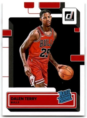 2022-23 Donruss Dalen Terry Rookie Chicago Bulls #218 - Image 1 of 2