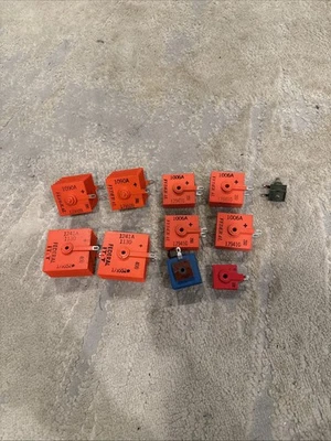 Lote mixto de 11 rectificadores de selenio tipo aleta FEDERAL vintage Foto 1 de 4