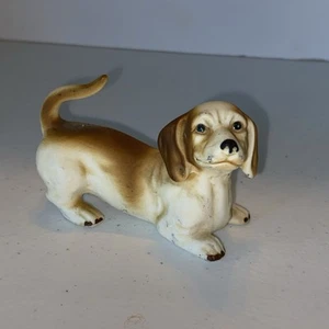 Estatuilla de perro salchshund de colección Lefton Bone China Doxin Dog - Imagen 1 de 6