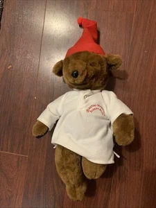 Celestial Seasonings Sleepytime Bear VTG BOULDER CO Tea Stuffed Animal Toy Plush - Picture 1 of 5