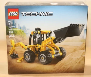 LEGO Technik 42197 Baggerlader - Vorder- und Heckschaufel - NEU & OVP - - Bild 1 von 5