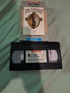 RARE - Joe Cocker: Mad Dogs And Englishmen (VHS, 1987) - Picture 1 of 1