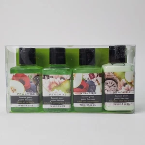 Ivy & Castle Gel de Ducha Loción Corporal Baño Burbuja Exfoliante Corporal Toscana Pera Set de Regalo - Imagen 1 de 2
