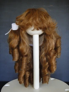 Wig Chestnut for Doll Hair Natural Size 16: 49.5 CM - Doll Wig - Picture 1 of 6