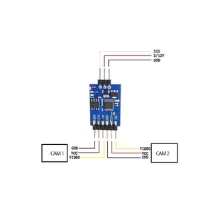 3 Way Video Switcher Module 3 Channel Video Switch Unit for RC FPV - Picture 1 of 6