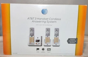 AT&T 3 Handset Sistema di risposta senza fili con ID chiamante-Chiamata in attesa EL52345-NUOVO - Foto 1 di 8