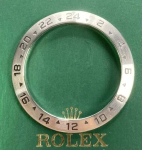 Genuine 16570 EXPLORER II bezel Rolex ROLEX Explorer Bezel White Black dial - Picture 1 of 6
