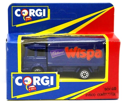 Corgi Juniors 90040 Iveco Box Truck Wispa MIB 1992 Street Life in Miniature  - Image 1 of 3