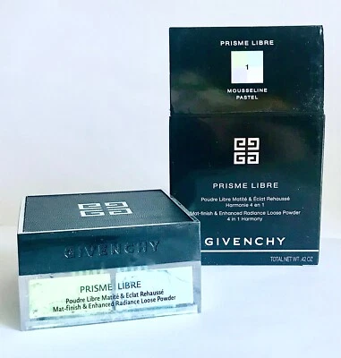 XL GIVECHY Polvo Suelto PRISME Libre #1 0.42oz Mousseline PASTEL dior Mercier Foto 1 de 4