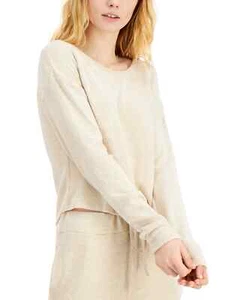 Top de pijama tejido ultra suave Alfani - avena (M) 8863 - - Imagen 1 de 3