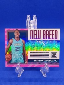 2017-2018 Panini Status Charlotte Hornets Treveon Graham New Breed #NB-TGM /149