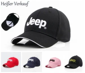 Baseball-Cap Jeep-einstellbar Auto-Logo Baseballcap Unisex Mode Jeep lässigen; - Bild 1 von 10