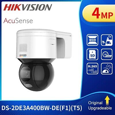 Hikvision 4MP AcuSense PTZ ColorVu Mic Camera DS-2DE3A400BW-DE(F1)(S5) 2Way Talk • 180.96€