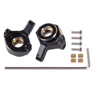 OZRC Heavy Brass Steering Knuckles Suits SCX24 18g Upgrade Set 1/24 Crawler RC - Picture 1 of 1