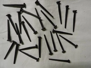 25 clavos cabeza rosa vintage - 2,75 pulgadas - #8 - sin usar - Imagen 1 de 2