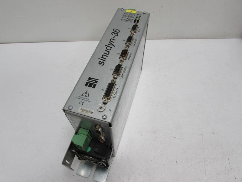 Sieb & Meyer sinudyn-36 0360510EC4000 Servo Drive IP20 230V 10A Top Zustand - Bild 1 von 1